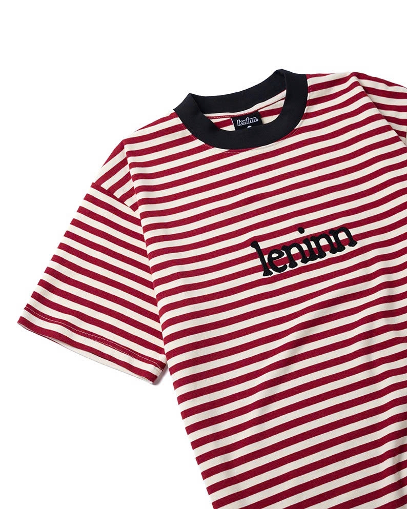 Striped Logo Tee