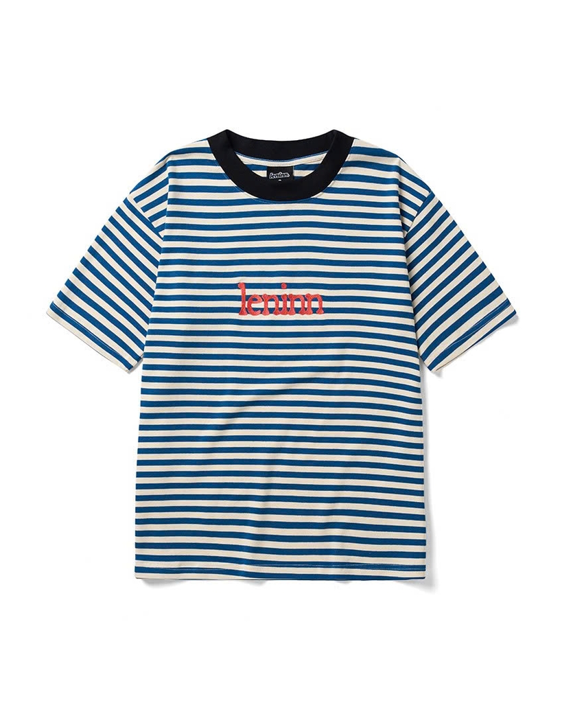 Striped Logo Tee