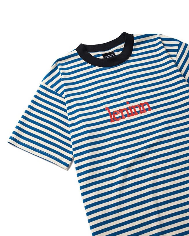 Striped Logo Tee