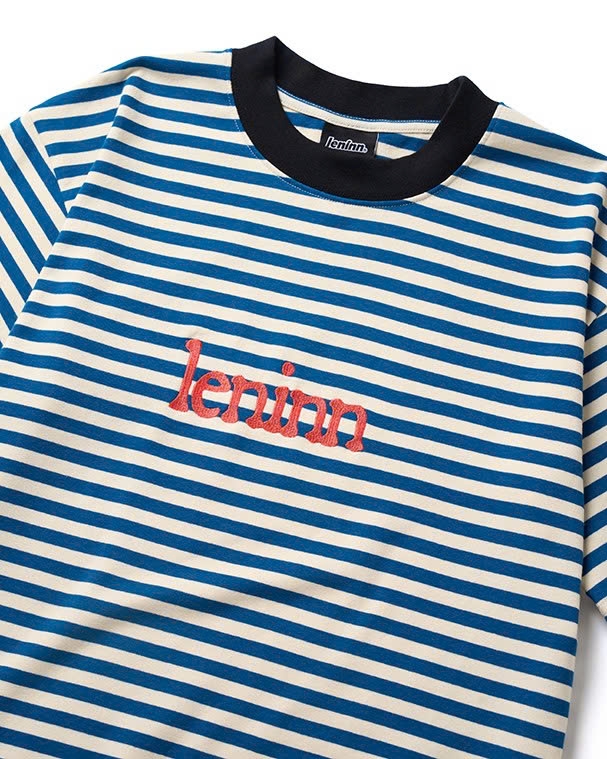 Striped Logo Tee