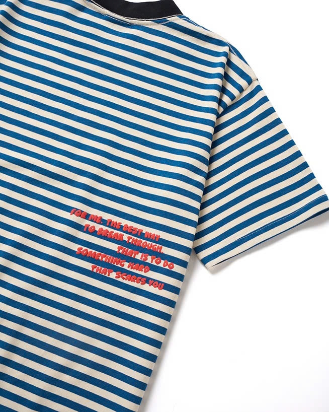 Striped Logo Tee