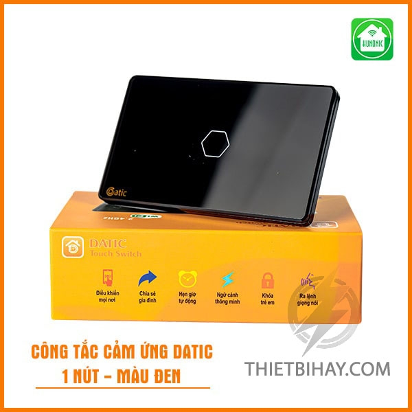 Công tắc cảm ứng thông minh Hunonic 1 nút