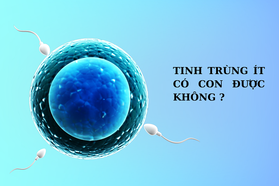TINH TRÙNG ÍT CÓ CON ĐƯỢC KHÔNG?