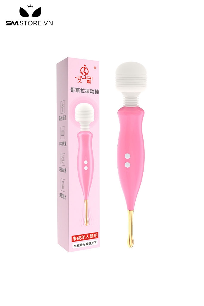 SMT466 - Chày rung thiết kế 2 đầu kích thích điểm G dài 22cm