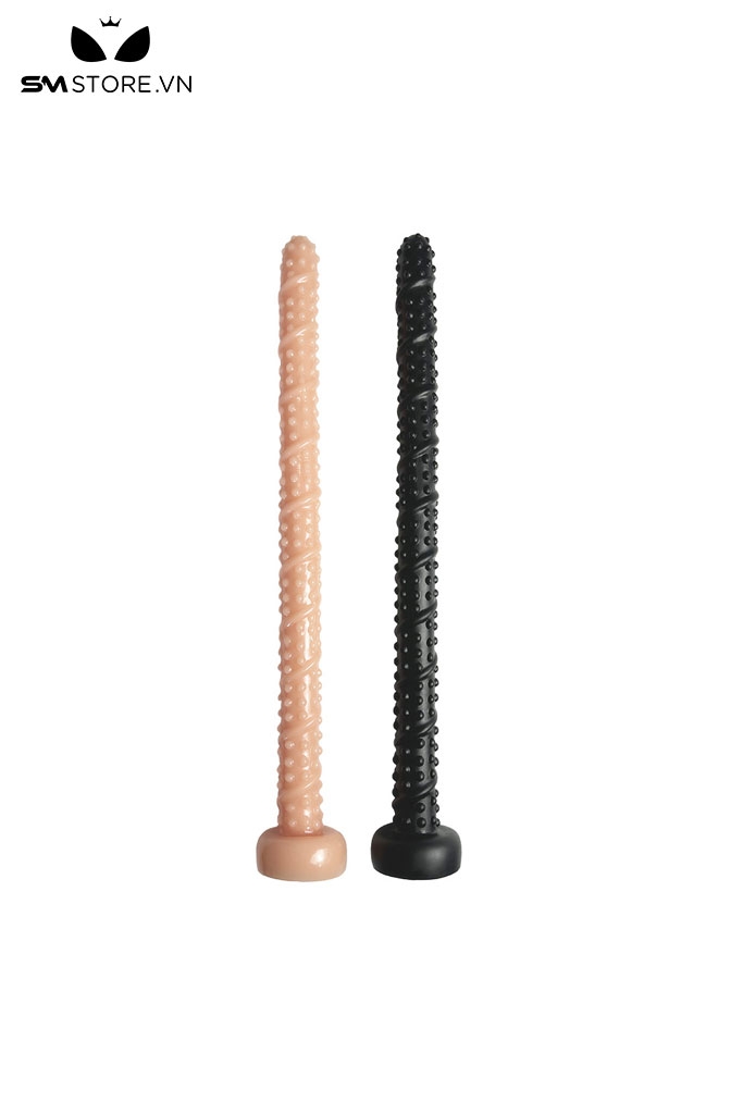 SMT1771 - Anal play silicon mềm dẻo siêu dài 55cm có bi quanh