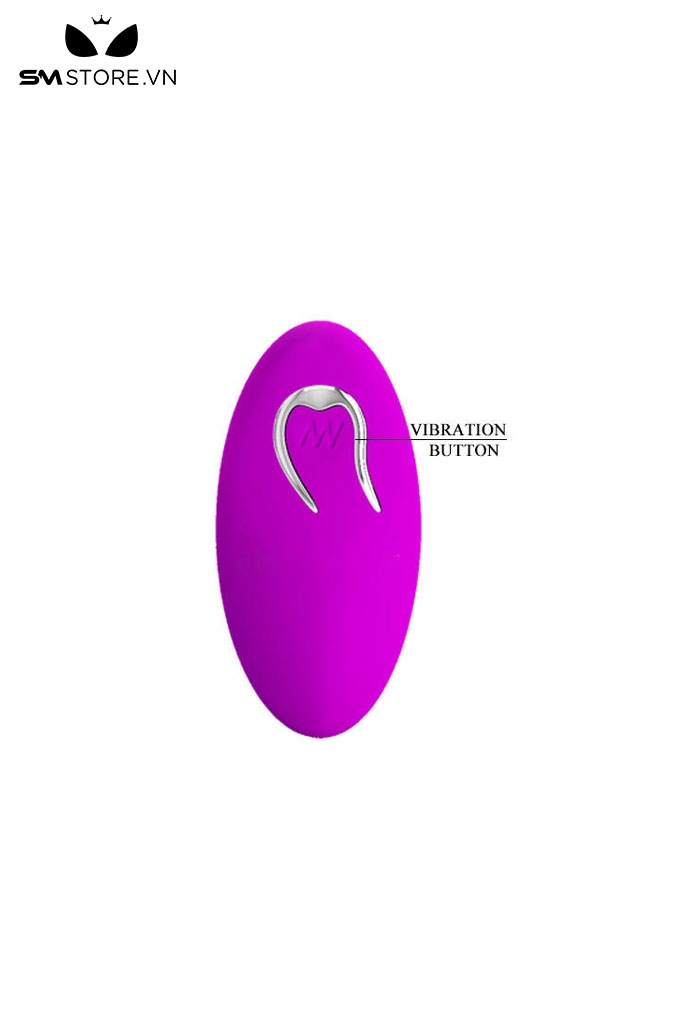 SMT1490 - Trứng rung điều khiển từ xa không dây nhỏ gọn màu tím