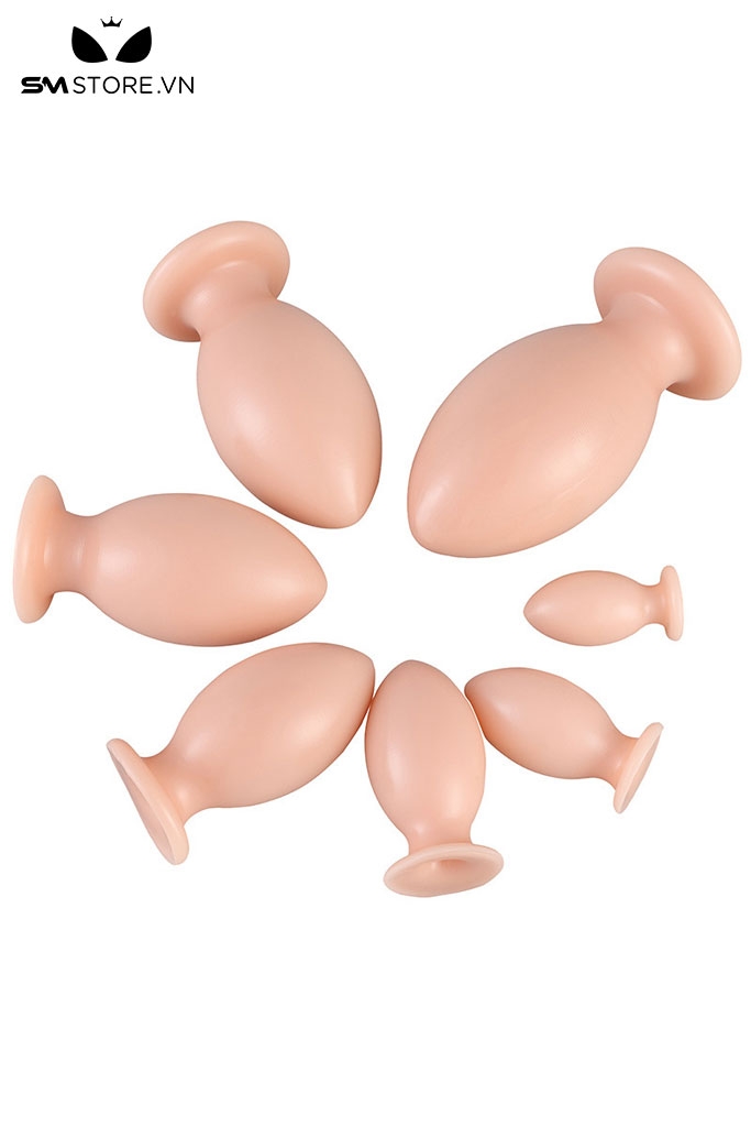SMT2864 - Anal huge đồ chơi hậu môn trơn silicon mềm đa kích cỡ