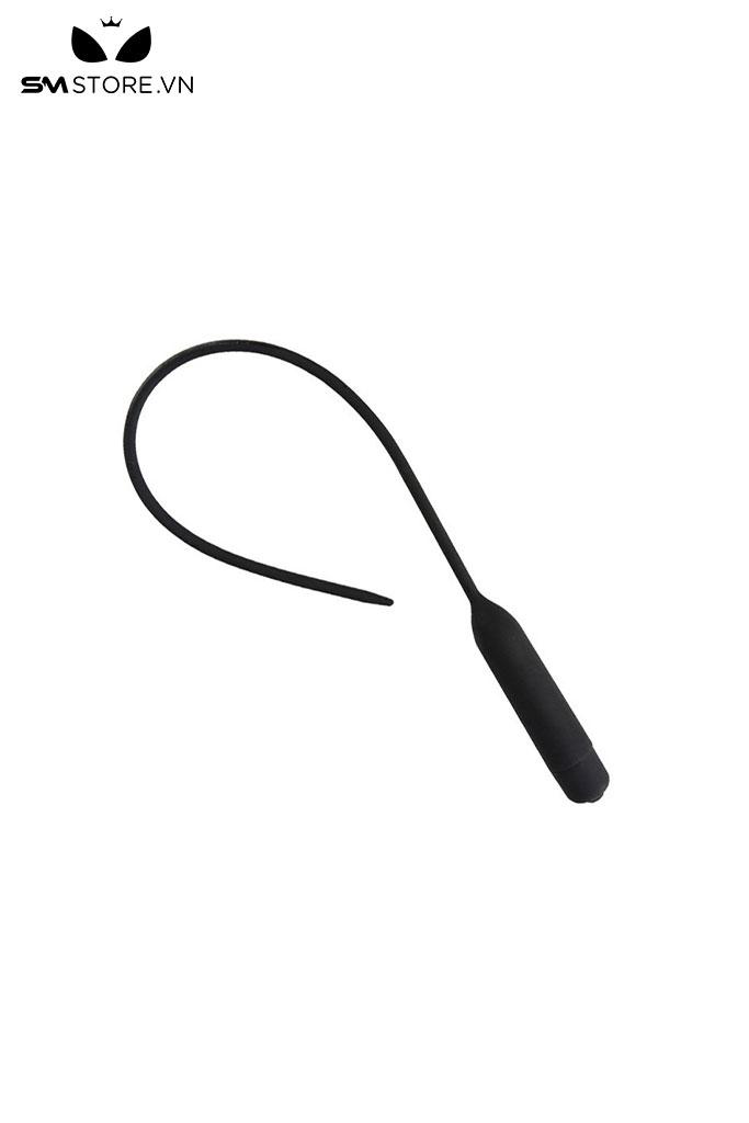 SMT242 - Cây souding bằng silicon màu đen dài 205 mm