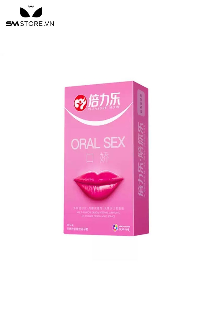 SMT1234 - Bao cao su bằng miệng hộp 10 chiếc rộng 52mm