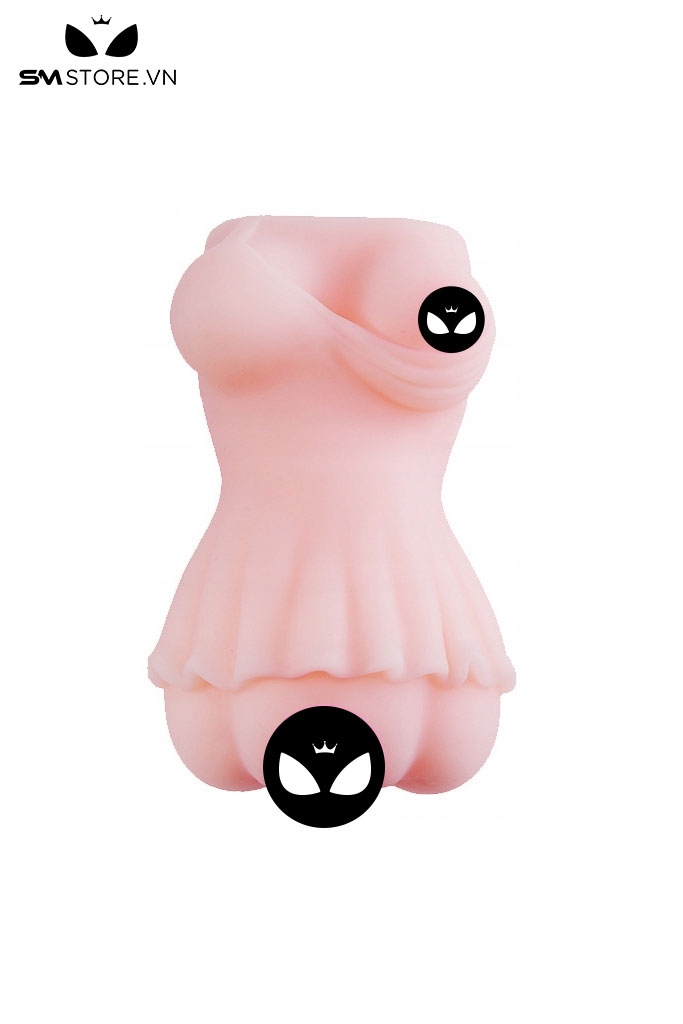 SMT1944 - Búp bê tình dục mini có ngực nở và âm đạo giả dài 14cm