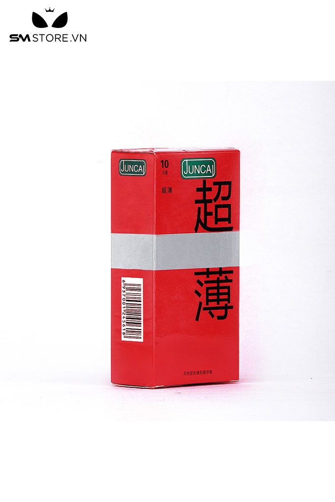 SMT388 - Bao cao su siêu mỏng nhiều gel bôi trơn với hộp 10 cái
