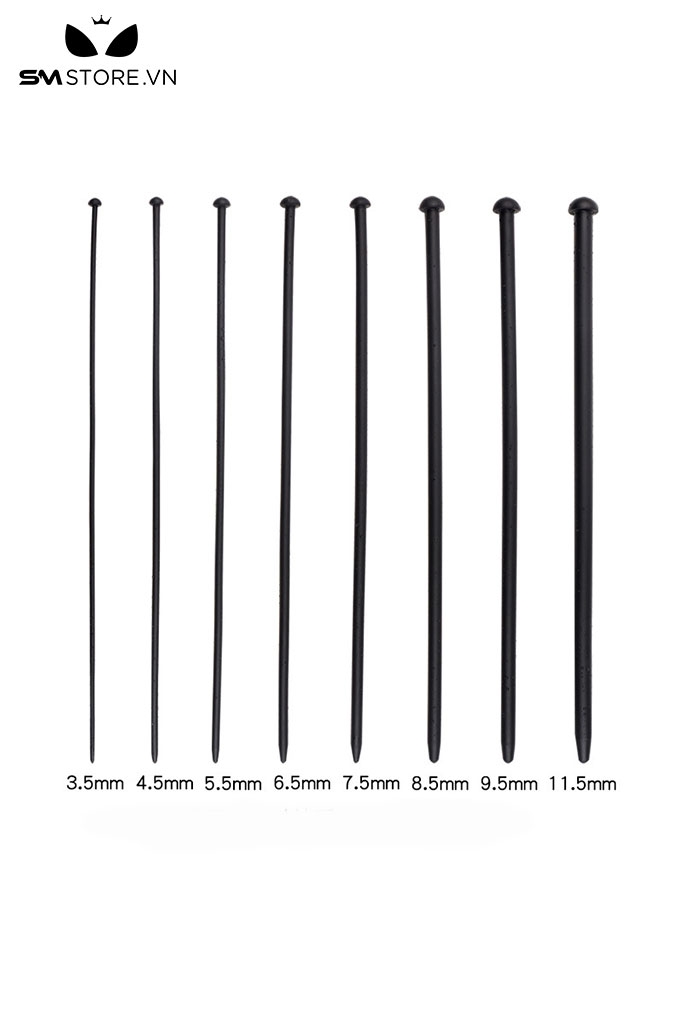 SMT423 - Set đồ chơi niệu đạo souding chất liệu silicon dạng thẳng