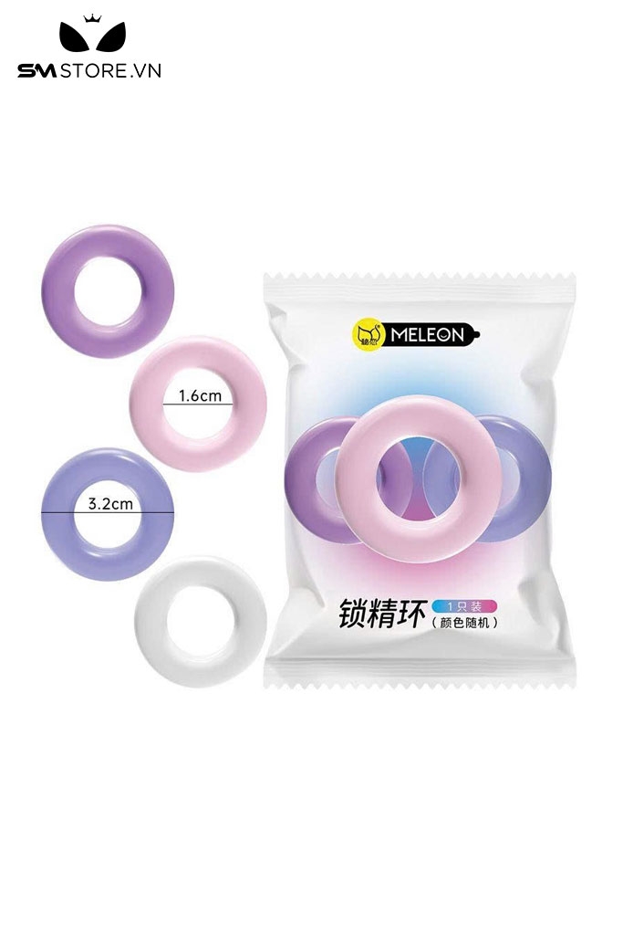 SMT694 - Vòng đeo dương vật silicon đường kính 1.6 và 3.2cm
