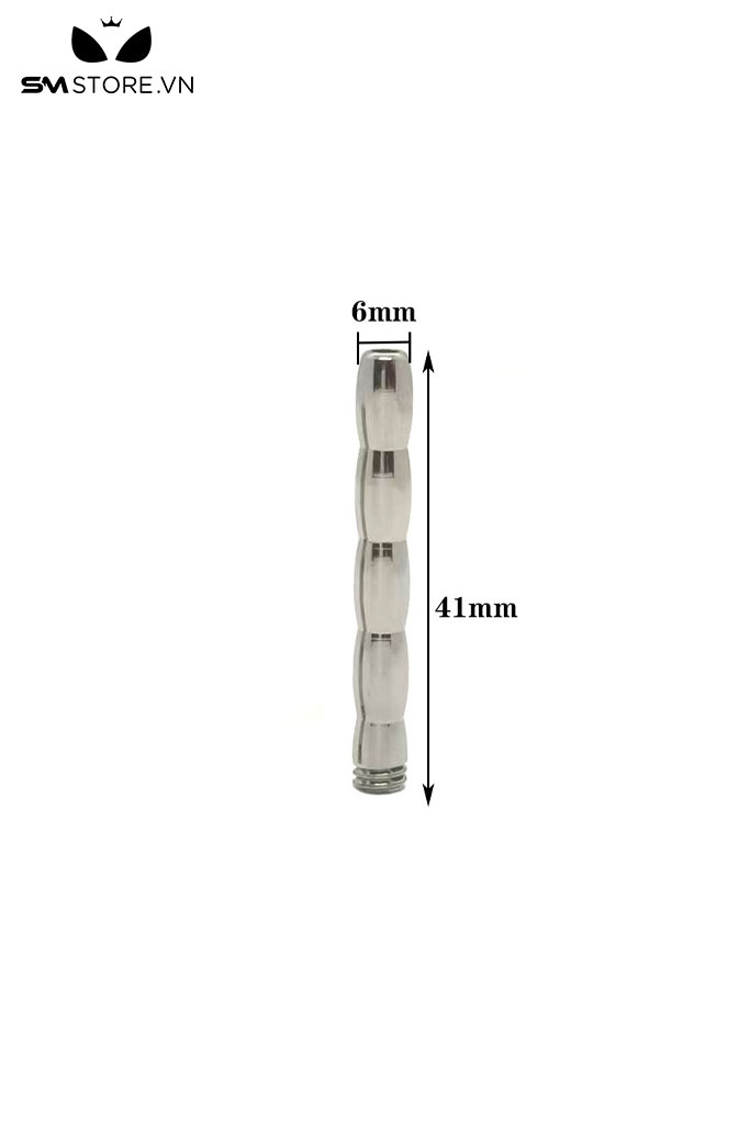SMG067 - Phụ kiện khóa dương vật có 5 tầng rỗng ruột inox không gỉ