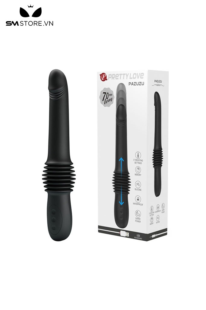 SMT1888 - Máy rung thụt đầu dương vật Pretty Love dài 29.2cm