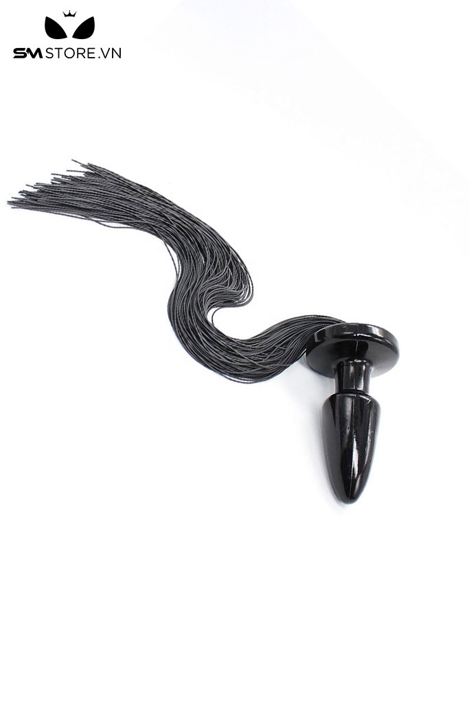 SMT1738 - Đuôi cáo cosplay với phích cắm dài 9.5cm thiết kế tua rua