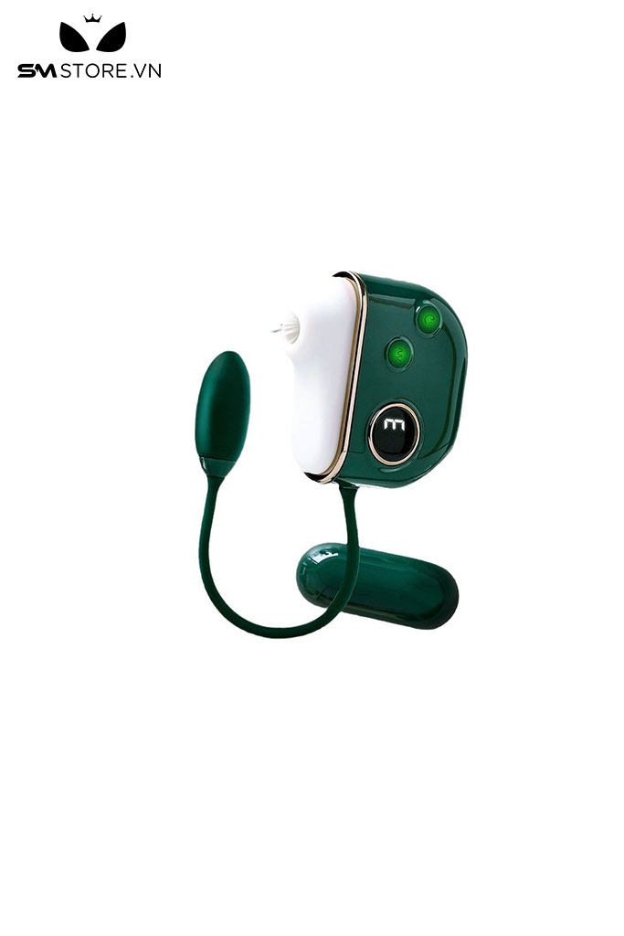 SMT825 - Trứng rung silicon ngụy trang airpod với 3 chế độ hút