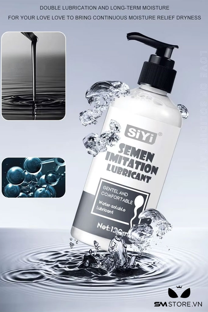 SMT703 - Gel bôi trơn siêu mịn dung tích 120ml với độ nhớt vừa phải