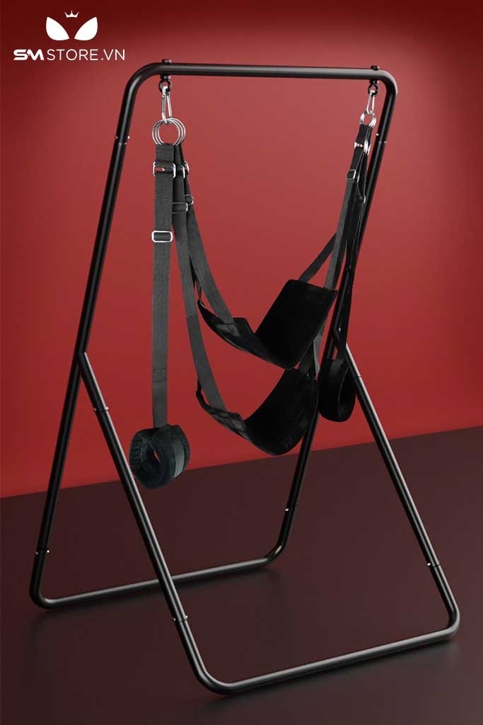 SMT993 - Bộ cố định tư thế sexsling với xích đu có đệm chân
