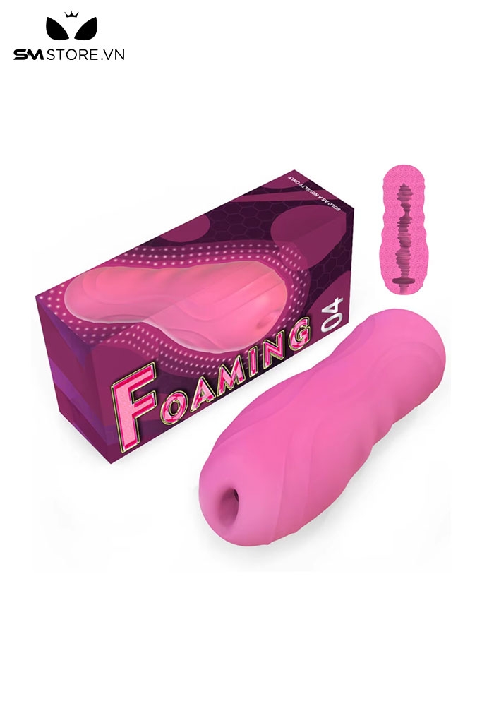 SMT2230 - Cốc thủ dâm có hạt nổi trong silicon mềm dẻo nhiều màu sắc