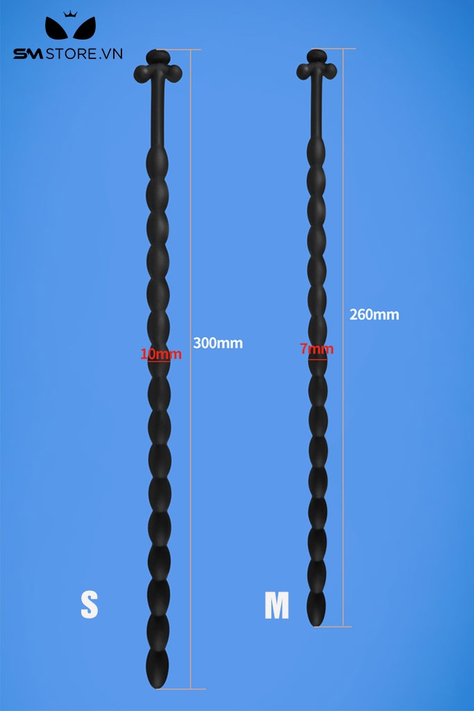 SMT2190 - Sounding silicon mềm dẻo dạng chuỗi hạt liền có 2 size