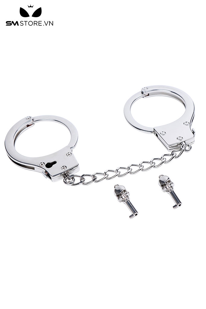 SMT065 - còng tay tình yêu cao cấp, chìa khóa hình đầu lâu