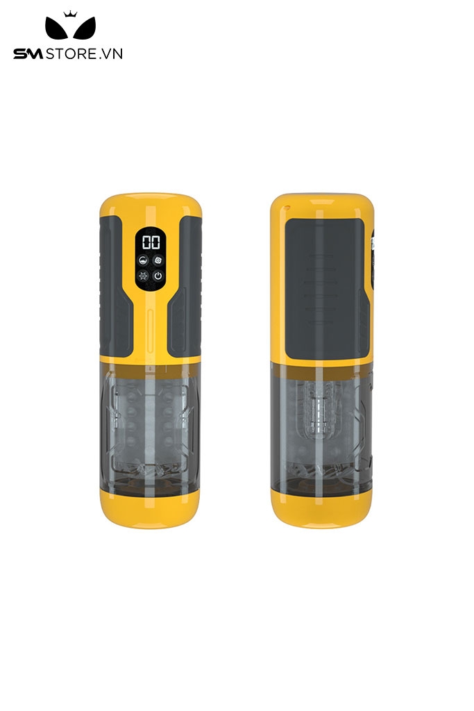 SMT305 - Âm đạo giả chất liệu nhựa với đa chế độ dài 277 mm