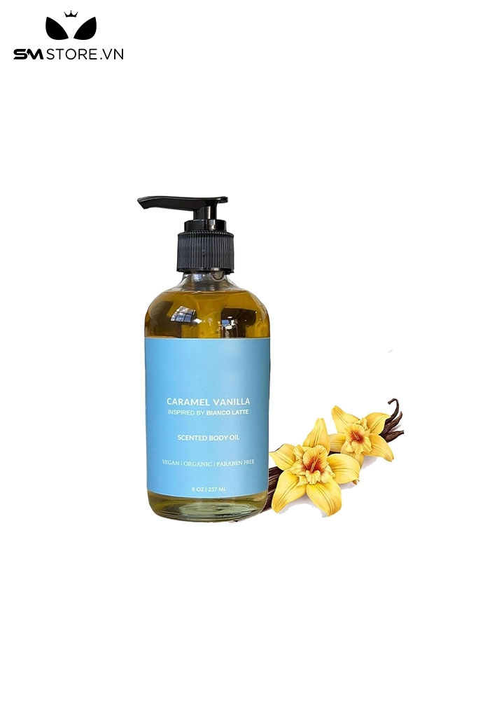 SMT952 - Dầu massage body toàn thân chai 217ml hương vani