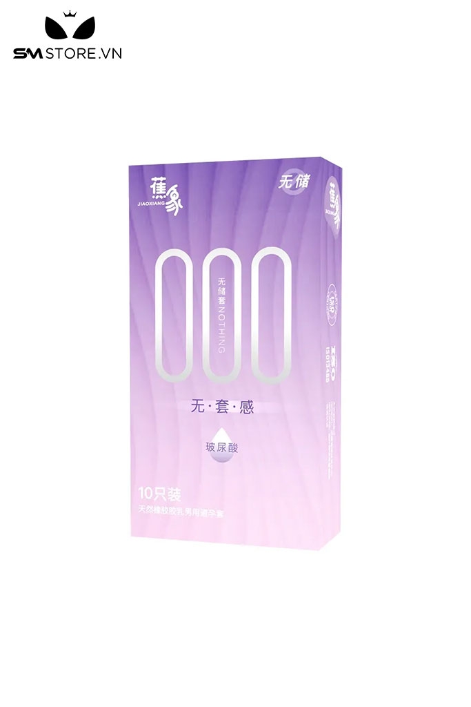 SMT1384 - Bao cao su siêu mỏng 000 dành cho nam dài 160mm