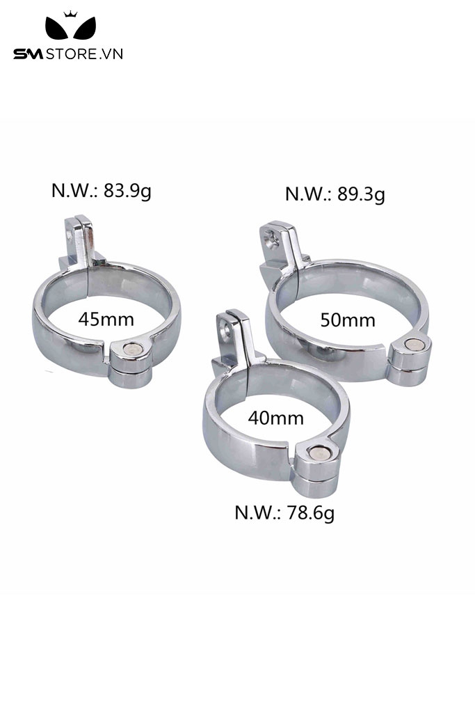 SMG058 - Phụ kiện vòng khóa dương vật bằng inox cao cấp không gỉ