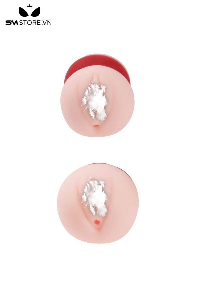 SMT1869 - Âm đạo giả 2 đầu anime bằng silicon mềm có độ co giãn