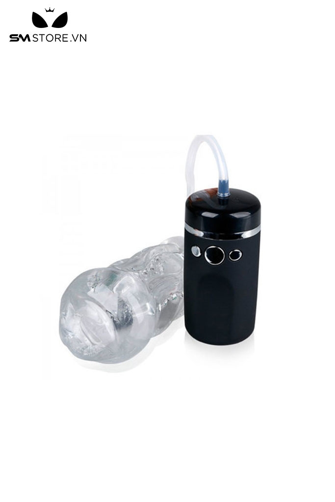 SMT821 - Máy rung tự động kèm âm đạo giả silicon dài 175mm sạc USB