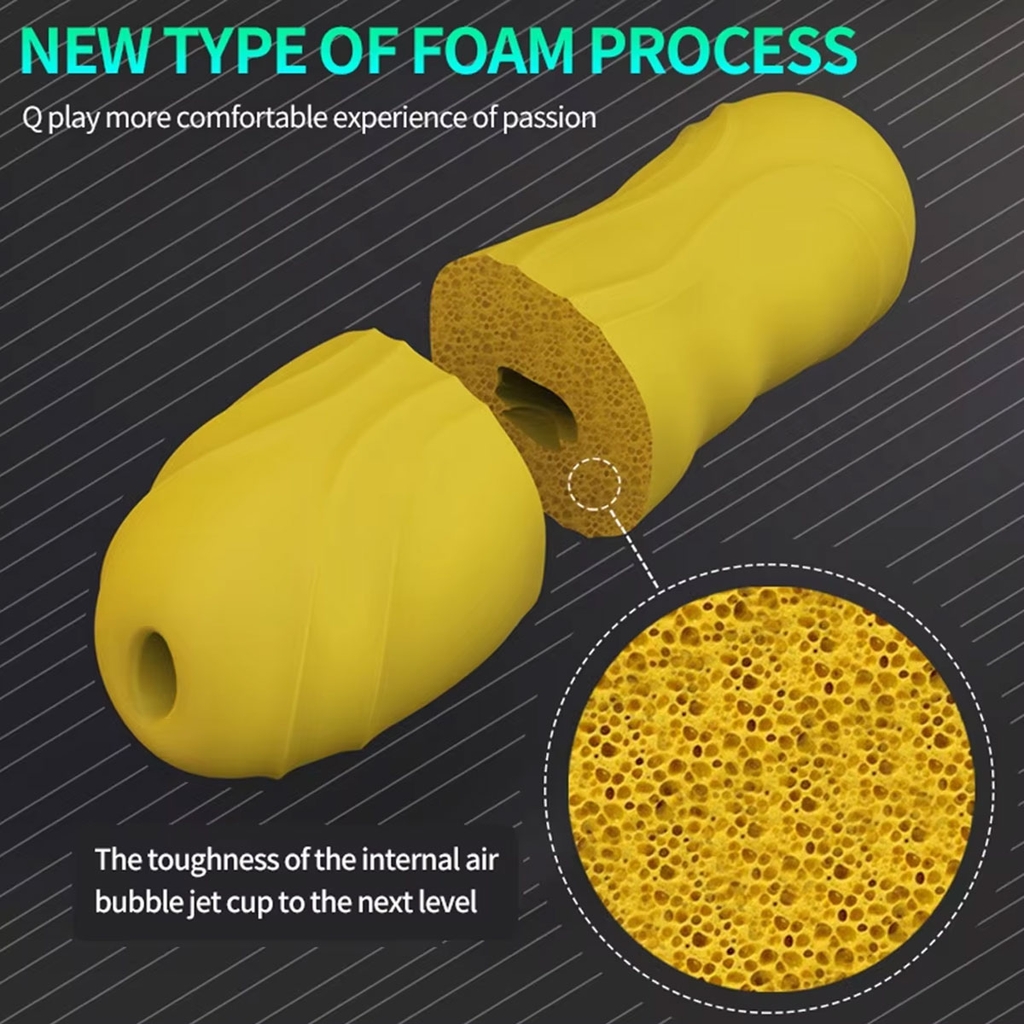 SMT2230 - Cốc thủ dâm có hạt nổi trong silicon mềm dẻo nhiều màu sắc