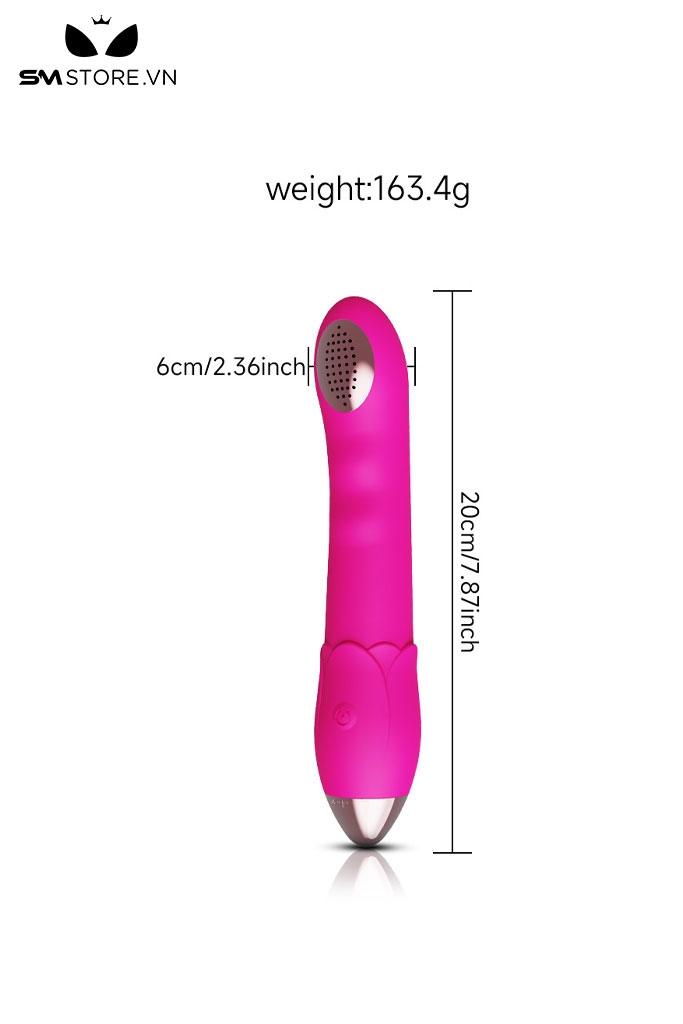 SMT2495 - Máy rung bắn nước có 10 tần số rung sạc điện dài 20cm