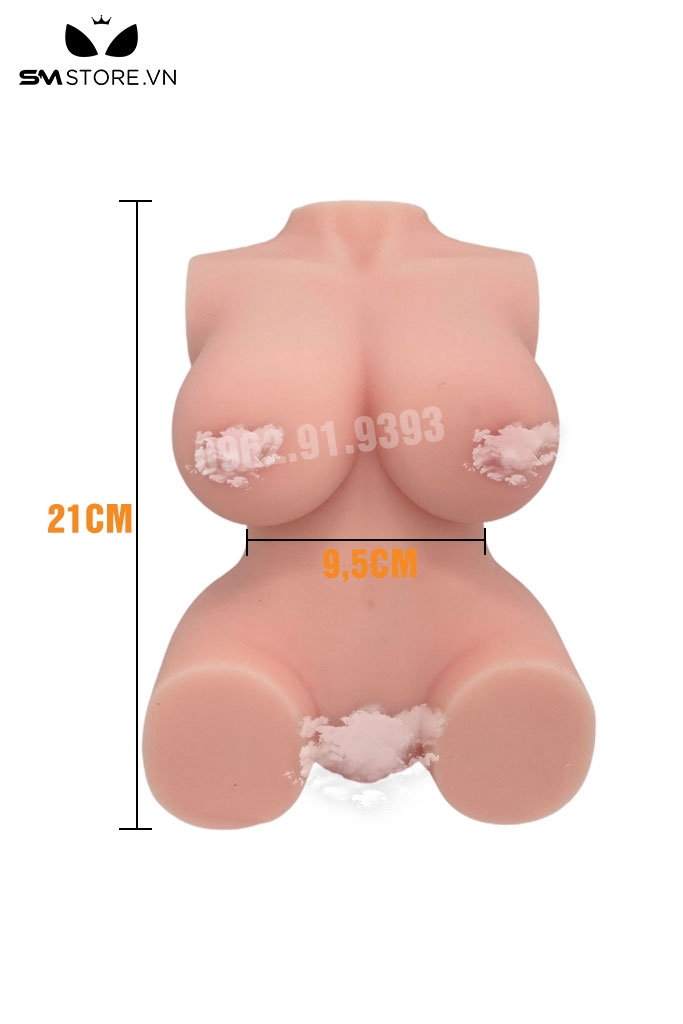 SMT1069 - Búp bê tình dục silicon nửa người có khuân mông và ngực
