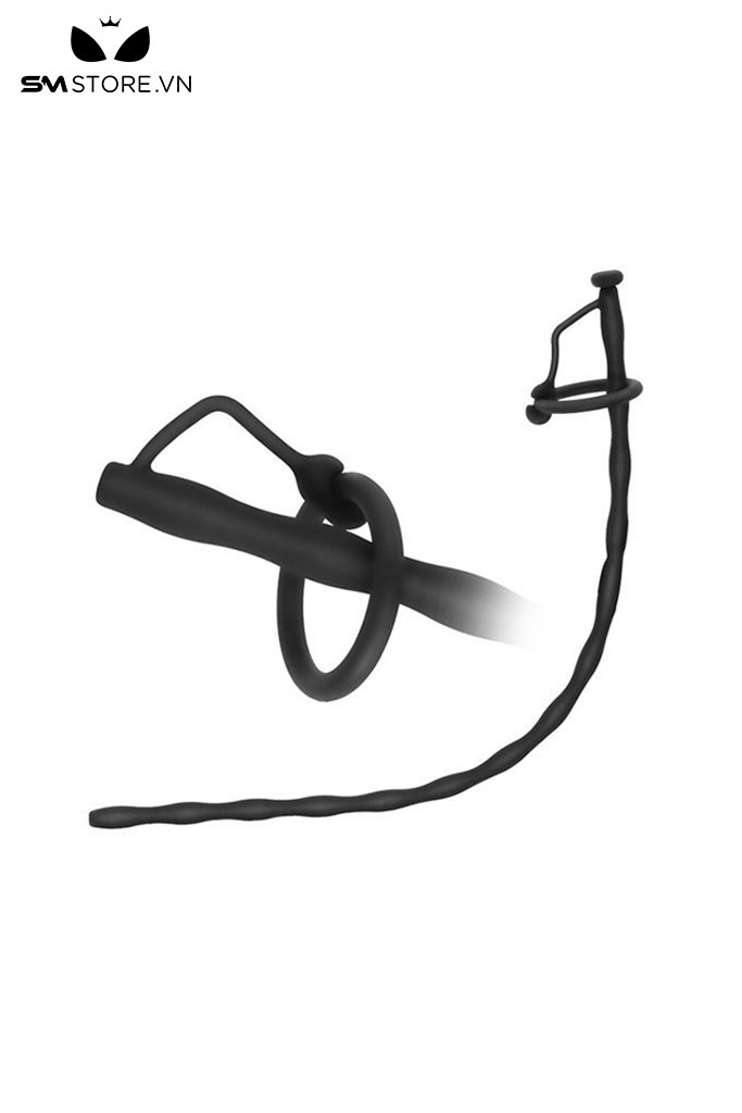 SMT2192 - Sounding que niệu đạo silicon hình xoắn ốc có 3 size