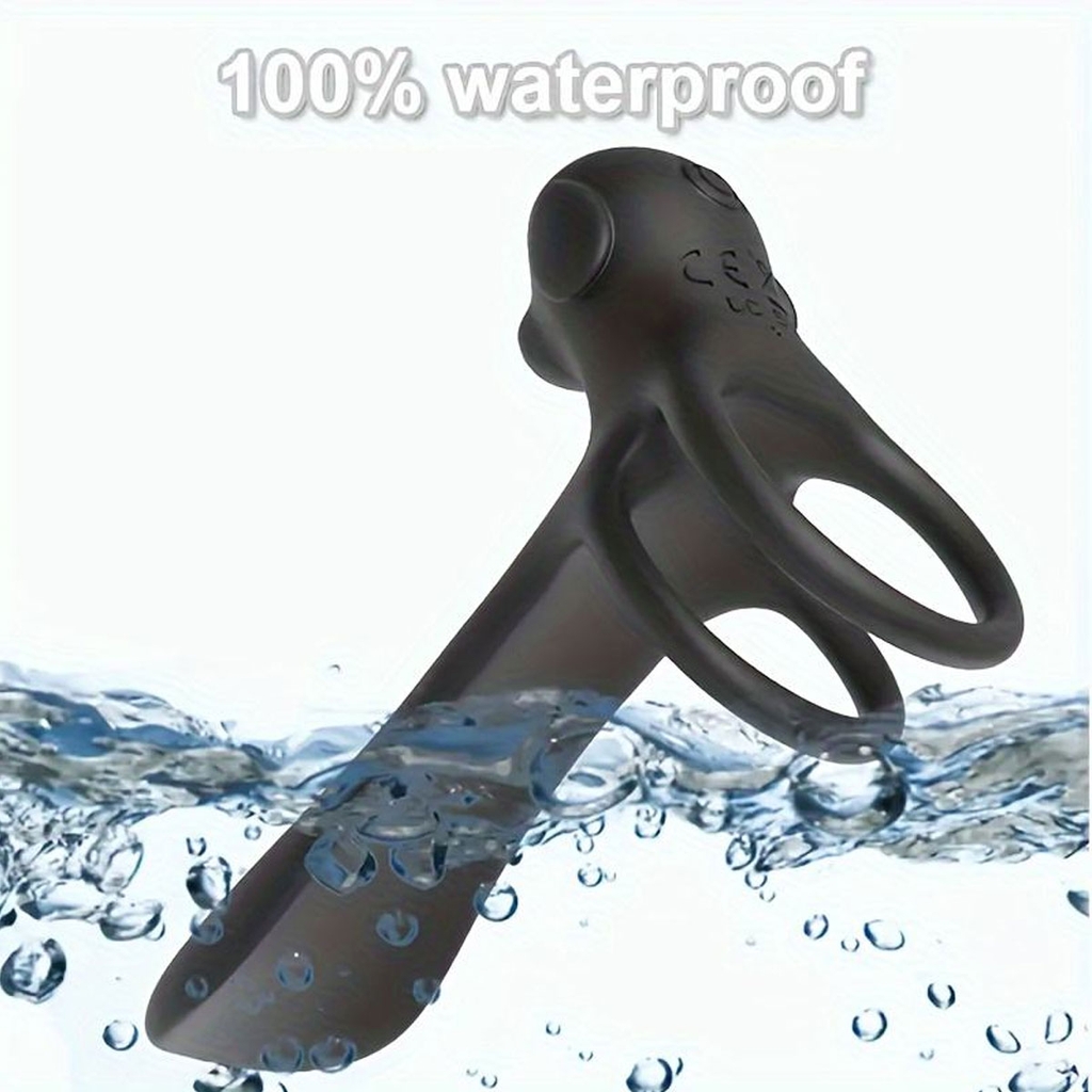 SMT2814 - Vòng đôi đeo dương vật điều khiển từ xa đầu hình con chó