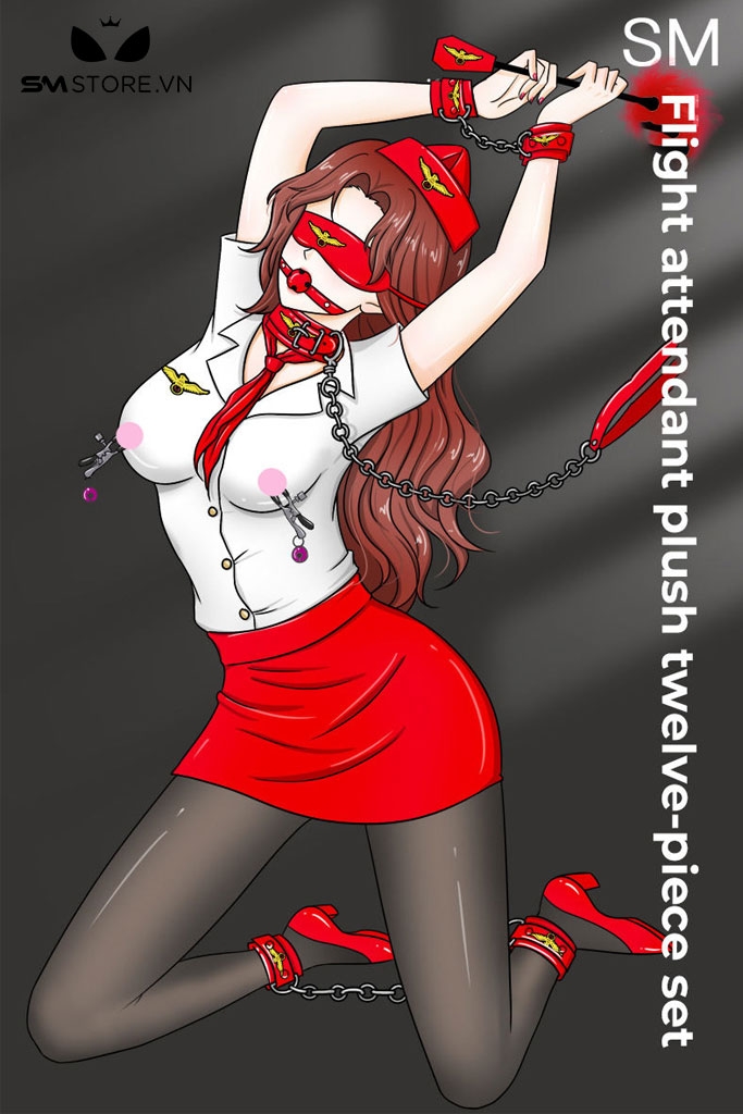 SMT1588 - Combo11 món cố định tư thế tiếp viên hàng không