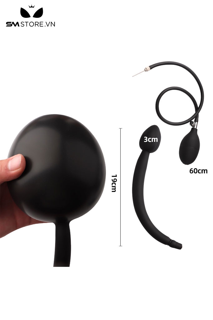 SMT2462 - Anal pump bơm tay chất liệu silicon dài 19cm