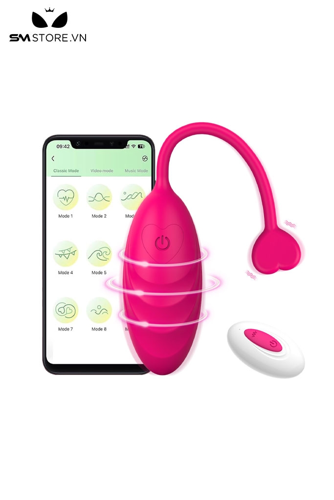 SMT1322 - Trứng rung ngụy trang con nòng nọc điều khiển từ xa