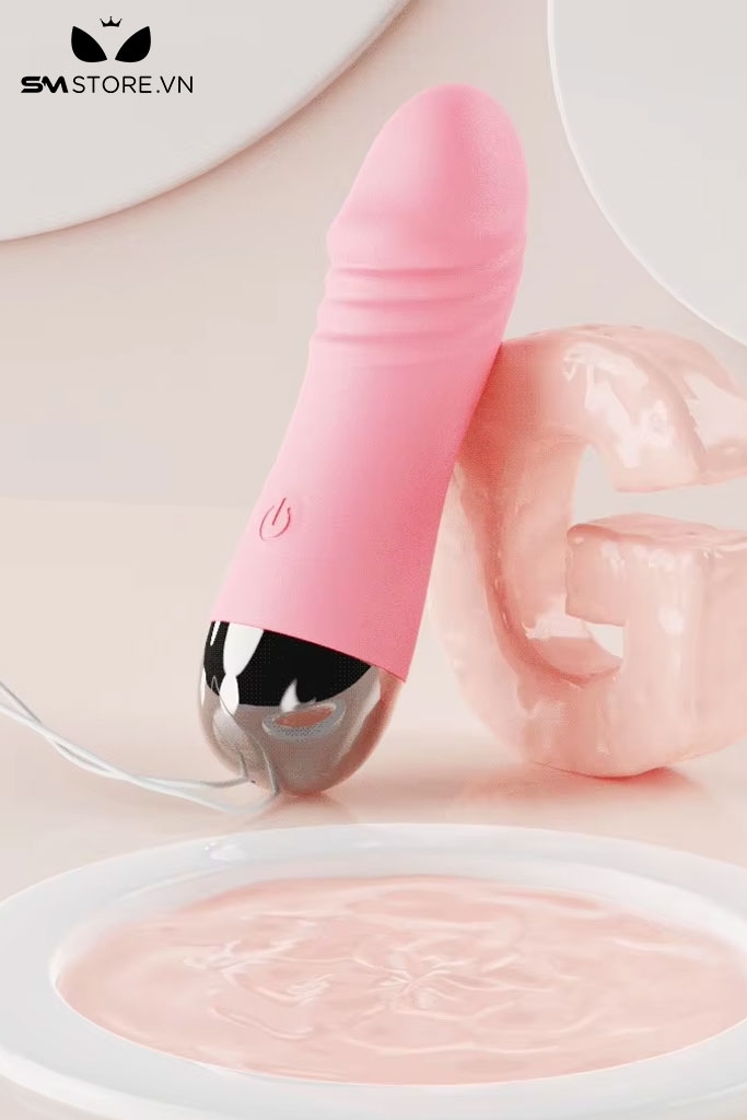 SMT1821 - Dương vật giả mini điều khiển qua APP sạc điện