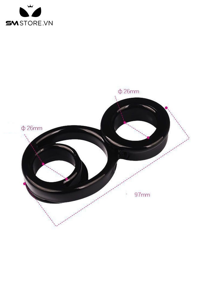 SMT3047 - Vòng cao su đeo gốc dương vật silicon dài 97mm