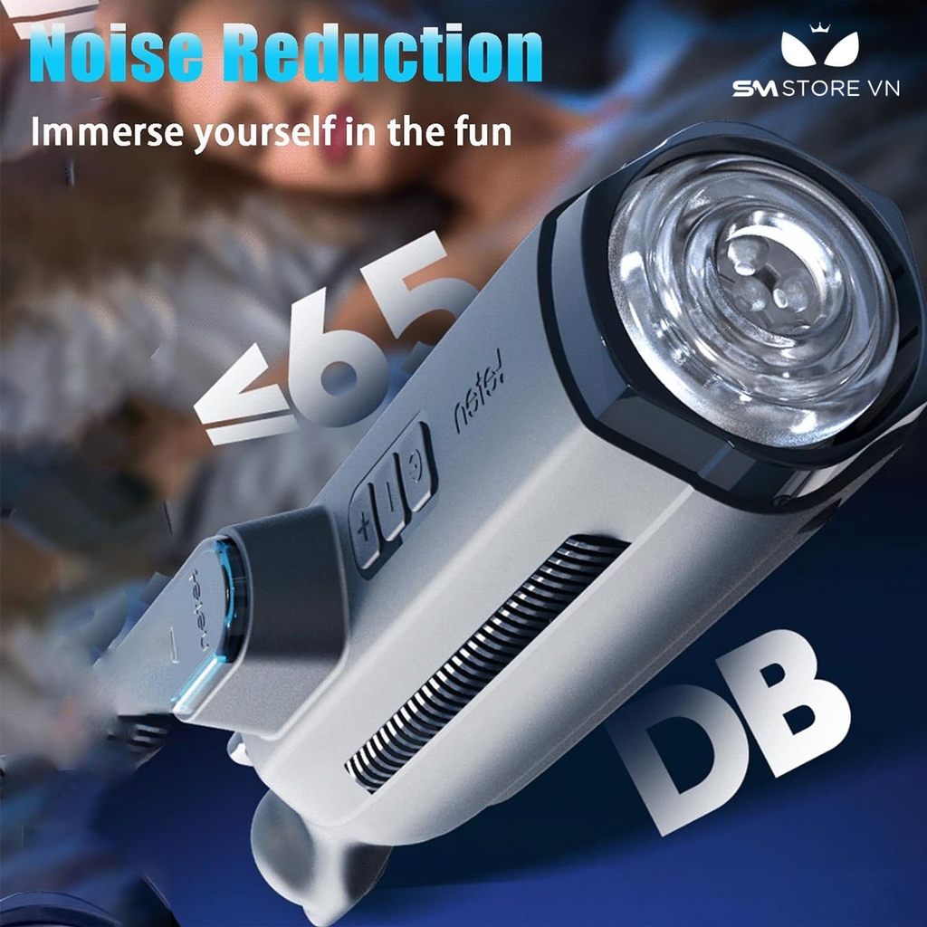 SMT321 - Cốc thủ dâm Leten tự động có 10 chế độ thụt kèm tai nghe