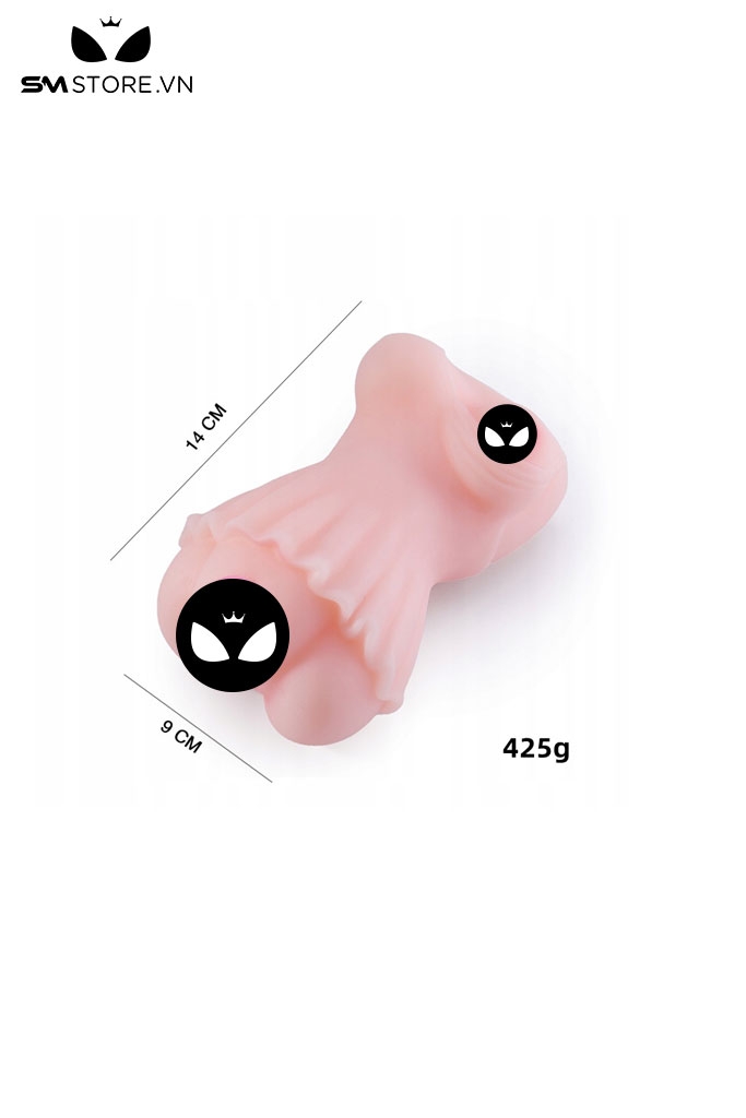 SMT1944 - Búp bê tình dục mini có ngực nở và âm đạo giả dài 14cm