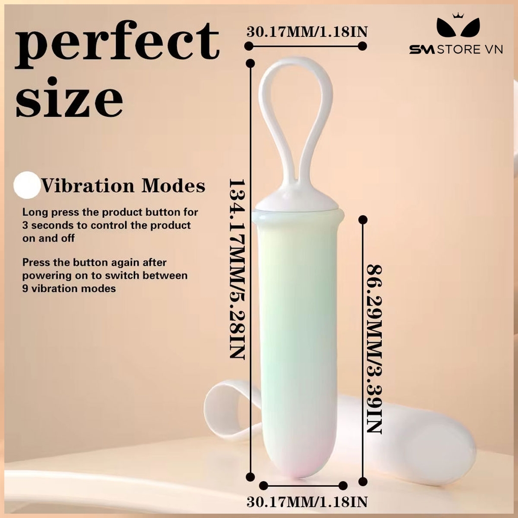 SMT1754 - Máy rung mini ngụy trang viên đạn dài 137.4mm