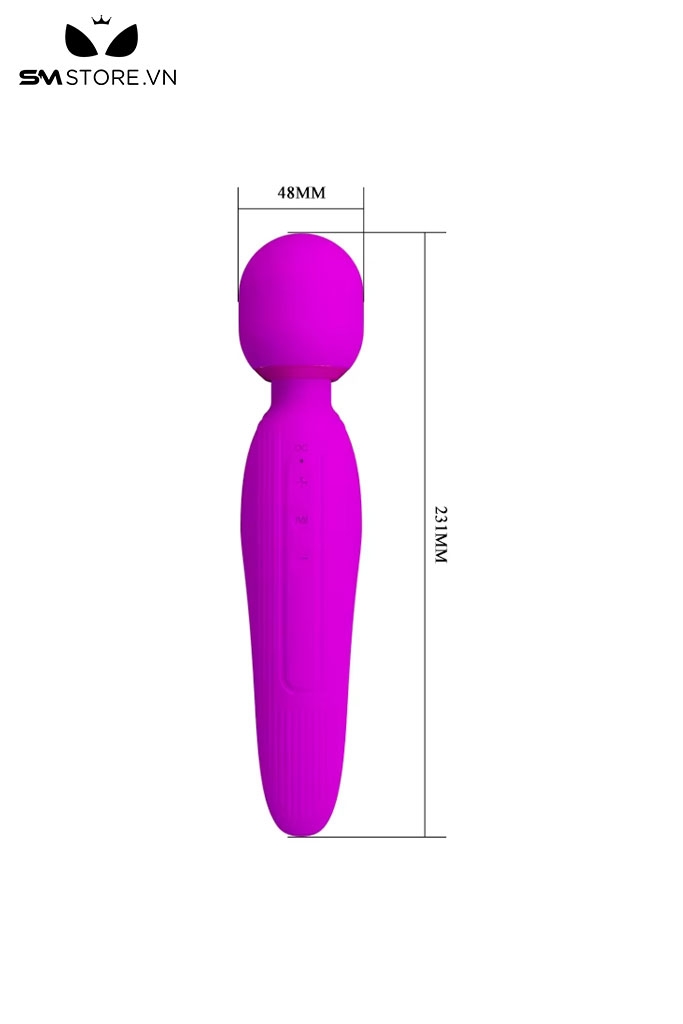 SMT2570 - Chày rung tình yêu Pretty Love có nhánh thỏ dài 231mm