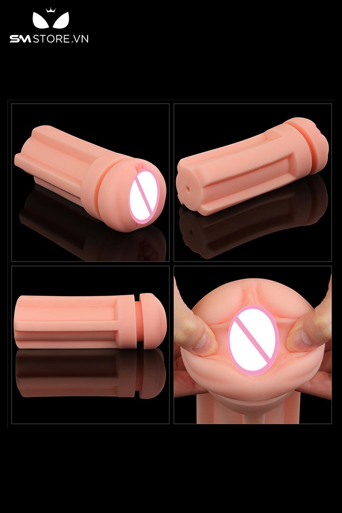 SMT1421 - Cốc thủ dâm Lovestory âm đạo bằng silicon dài 19.8cm