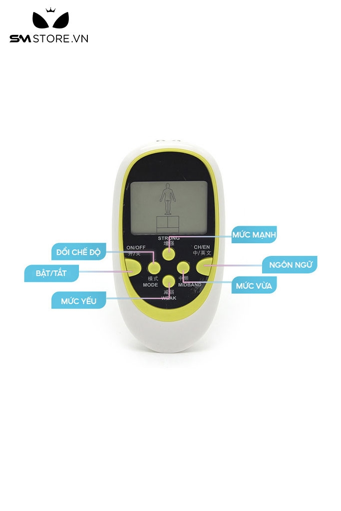 SMT906 - Máy tạo cực khoái kích điện 2 trong 1 dài 13mm dùng pin AAA