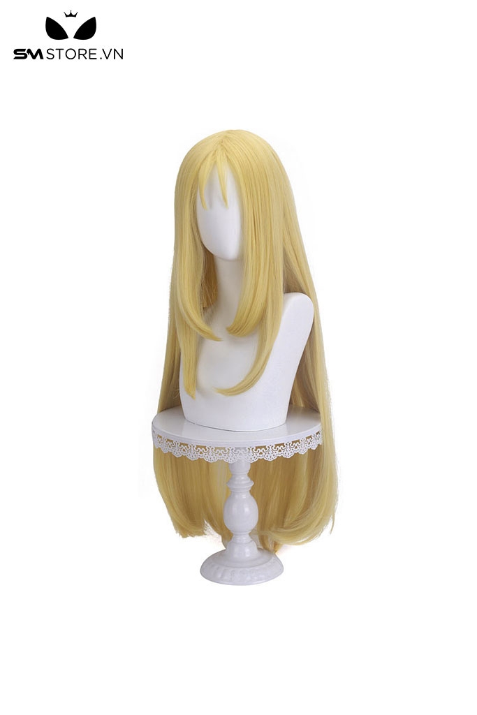 SMP165 - Tóc giả hóa trang anime màu vàng óng dài 100cm