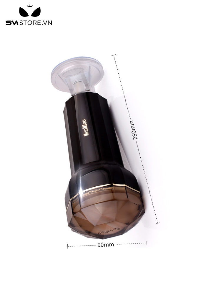 SMT1462 - Cốc thủ dâm gắn tường silicon không rung dài 250mm